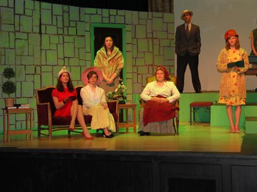 students in "Radium Girls" play 